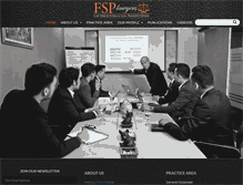 Tablet Screenshot of fsplawyers.com